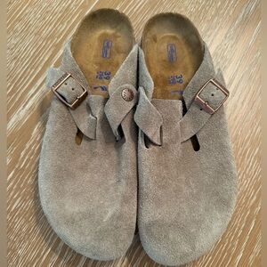Birkenstock Boston Soft Footbed Suede Leather 39